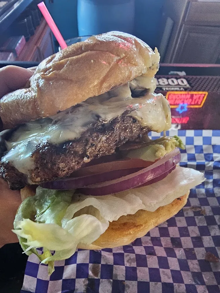 Bacon Swiss Mushroom Burger