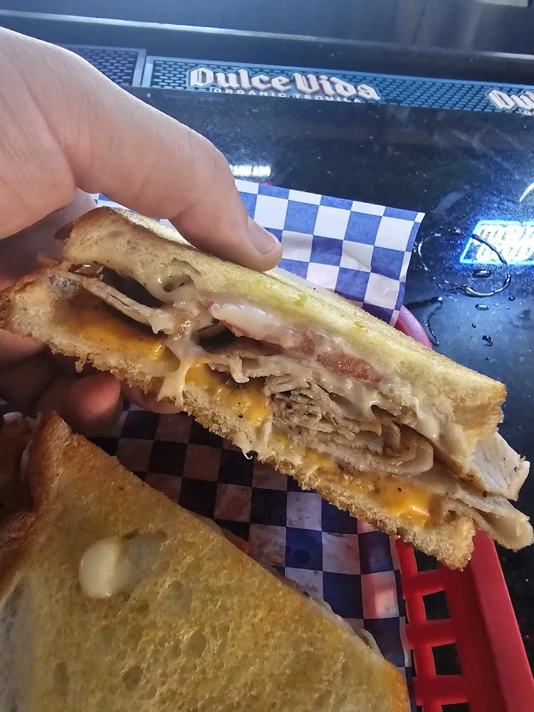 Grilled Turkey Club Sandwich